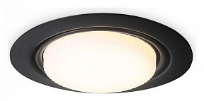 Встраиваемый светильник Ambrella Light G черный арт. G10123