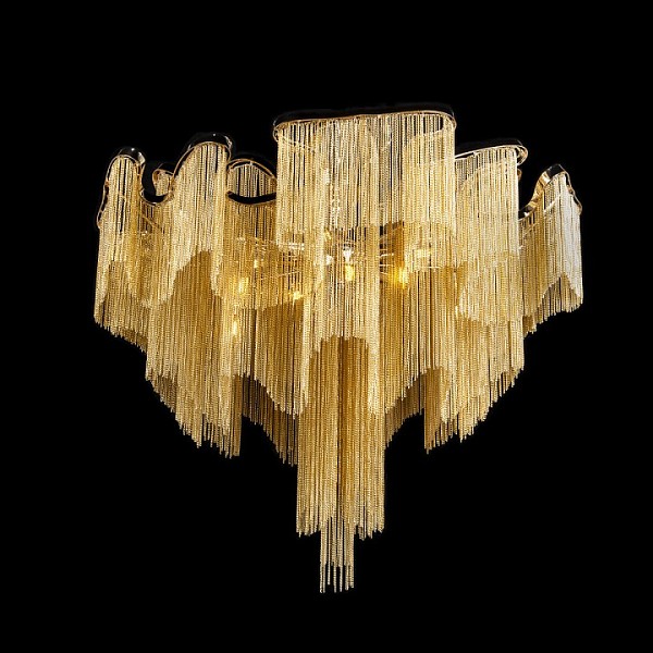 Потолочная люстра Loft it Stream желтый арт. 10208/1000C Gold