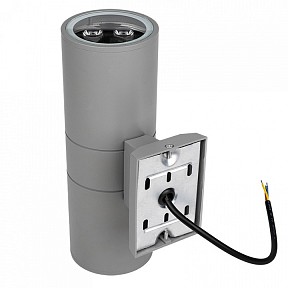 Накладной светильник Jazzway  серый арт. PWL-26090/30D 2x5w 6500K GR