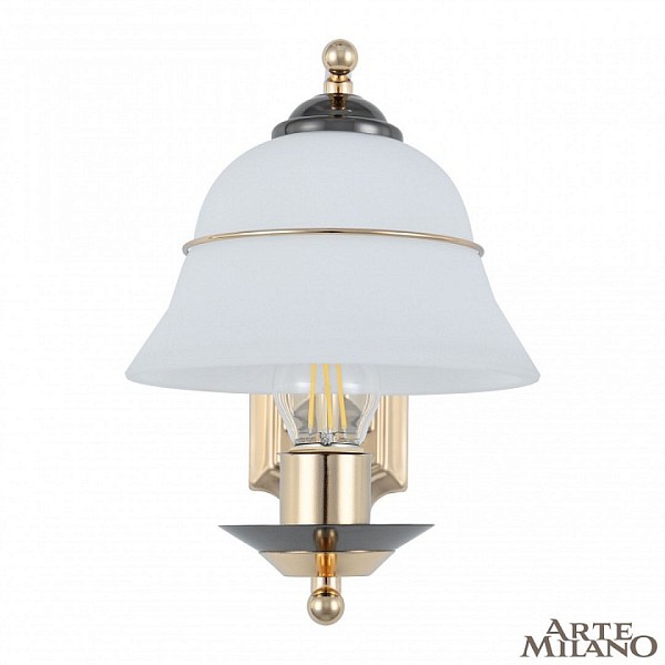 Бра Arte Milano Florentia-1240 золото арт. 301240/1W Bk/Gd