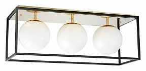 Накладной светильник LUMINA DECO   арт. LDC 8060-3 F.GD+BK