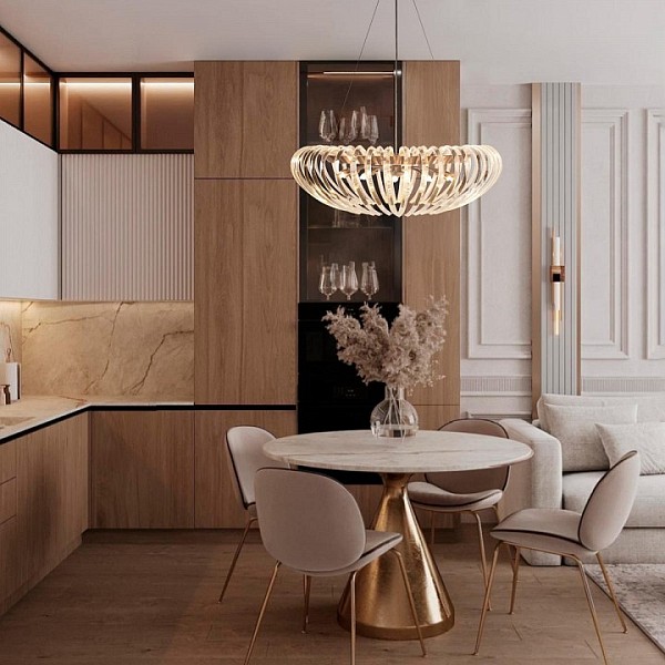 Накладной светильник Loft it Dakota желтый арт. 10300W French gold