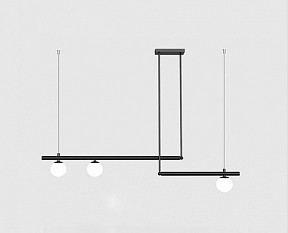 Светильник на штанге Inodesign Barra черный арт. Barra Black 44.120100