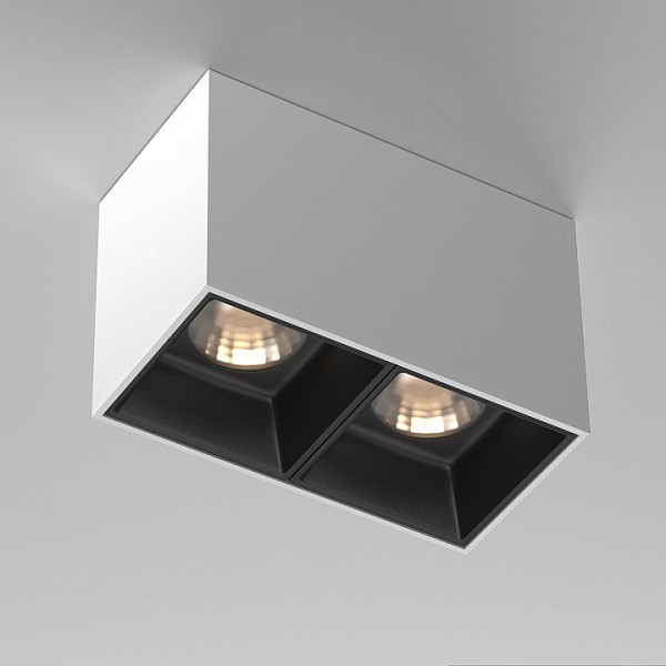 Накладной светильник Maytoni Alfa LED белый арт. C065CL-02-L12W3K-W