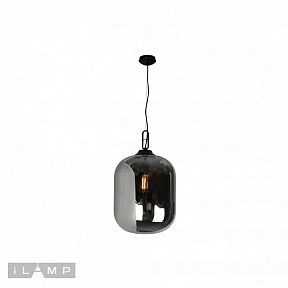 Подвесной светильник iLamp Mono черный арт. 8792L/1P GR+BK
