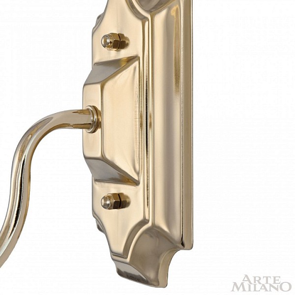 Бра Arte Milano Florentia-8857 белый арт. 308857/1W Wh/Gd