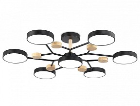 Люстра на штанге Ambrella Light FL дерево арт. FL4866