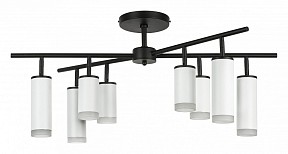 Люстра на штанге Lightstar Rullo черный арт. LR7283648640