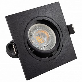 Встраиваемый светильник Denkirs DK302 черный арт. DK3021-BK