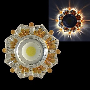 Встраиваемый светильник Reluce  хром арт. 42235-9.0-001PL MR16+LED3W CL/BN