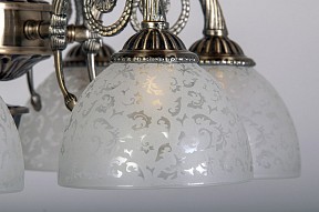 Подвесная люстра Abrasax Maren бронза арт. HSD89540/5