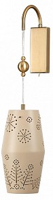 Бра Odeon Light Karelia латунь арт. 5444/1W