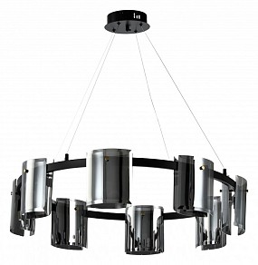 Подвесная люстра Zortes Rony графитовый арт. ZRS.1209.08