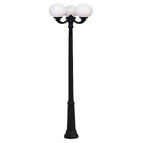 Фонарный столб Fumagalli Globe 300 черный арт. G30.202.R30.AYE27