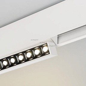 Светильник на штанге Arlight MAG-LASER-FOLD-45-S480-18W Warm3000 (WH, 15 deg, 24V) белый арт. 026976