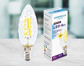 Лампа светодиодная Ambrella Light С37  арт. 202124