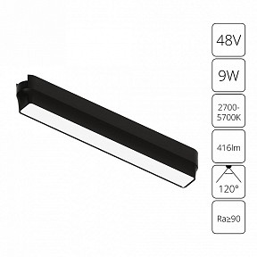 Накладной светильник Arte Lamp Rapid черный арт. A2953PL-1BK