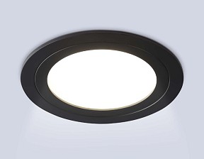 Встраиваемый светильник Ambrella Light TU черный арт. TU51823