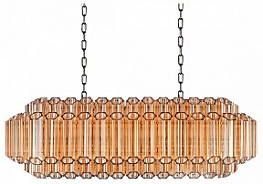 Подвесная люстра Loft it Celebration бронза арт. 10579/1000R Amber