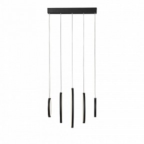 Подвесной светильник Vitaluce V2531 черный арт. V2531-1/5S