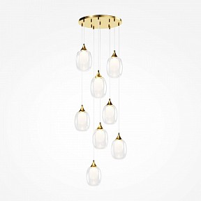 Подвесной светильник Maytoni Aura латунь арт. MOD016PL-08BS1