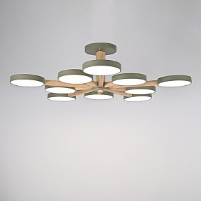 Люстра на штанге Imperiumloft TURNA Khaki зеленый арт. TURNA-B01