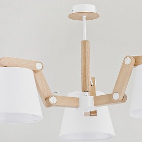 Люстра на штанге ADILUX Joga White белый арт. 23973