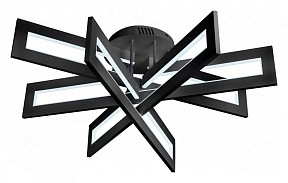 Потолочная люстра iLedex Stalker черный арт. 9082-R800-X 128W BK