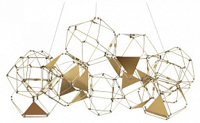 Подвесная люстра Odeon Light Trellis коричневый арт. 5086/56L