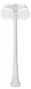 Фонарный столб Fumagalli Globe 250 белый арт. G25.156.S30.WXE27DN