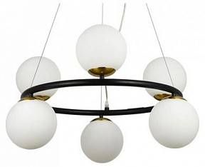 Подвесная люстра Arte Lamp Alcor черный арт. A2224SP-6BK