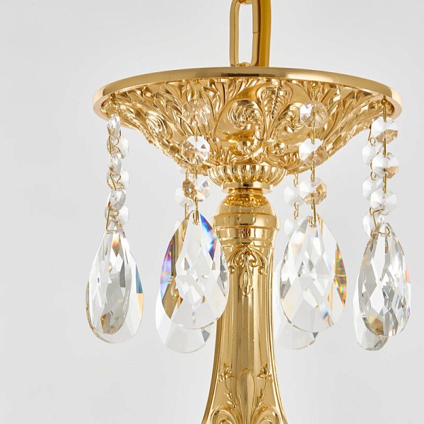 Подвесная люстра Bohemia Ivele Crystal AL7801 золото арт. AL78101/8/250 B G