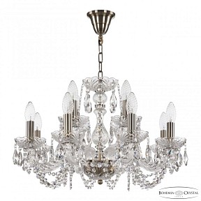 Подвесная люстра Bohemia Ivele Crystal 119 неокрашенный арт. 119/8+4/200 Pa