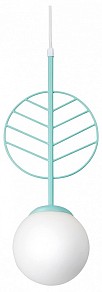 Подвесной светильник Vitaluce V2984 голубой арт. V2984-5/1S