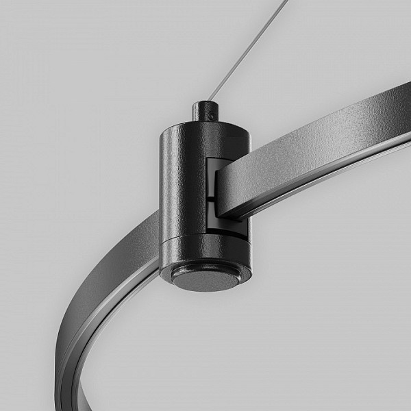 Подвес для трека Maytoni Accessories for tracks Flarity черный арт. TRA154SW-BB-R-B