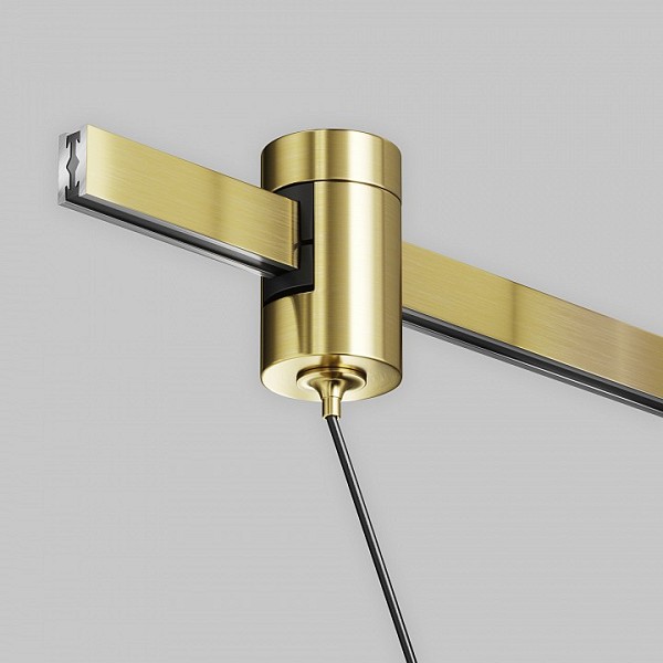 Подвесной светильник Maytoni Technical Focus Led латунь арт. TR157-1-12W4K-BS