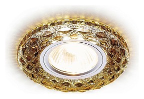 Встраиваемый светильник Ambrella Light S коричневый арт. S288 BK