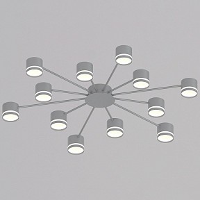 Потолочная люстра Reluce 06730-2 серый арт. 06730-0.3-12 GX53 GREY