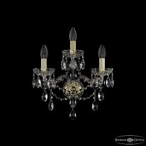 Бра Bohemia Ivele Crystal 1415 золото арт. 1415B/2+1/165 G