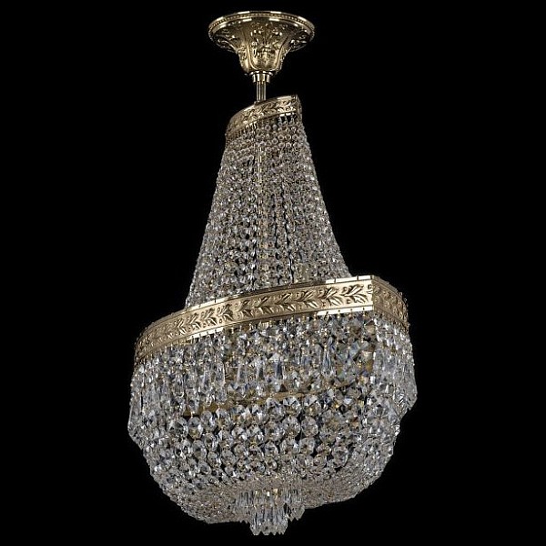 Светильник на штанге Bohemia Ivele Crystal 1927 золото арт. 19273/H1/70IV G