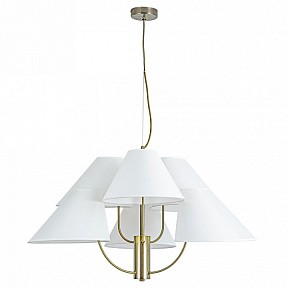 Подвесная люстра Arte Lamp Rondo бронза арт. A4086LM-6AB