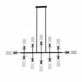 Люстра на штанге Indigo Saetta черный арт. 11053/12R Black