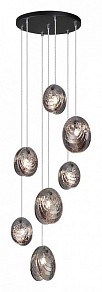 Подвесная люстра Odeon Light Mussels черный арт. 5038/7