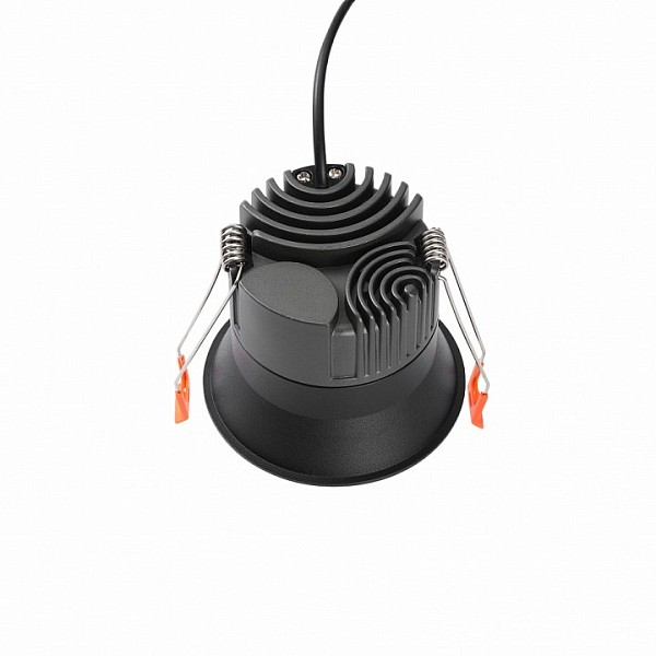 Встраиваемый светильник iLedex Technical Mars черный арт. DIM 212-12W-D95-4000K-24DG-BK