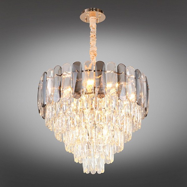 Подвесная люстра Omnilux Lario желтый арт. OML-89703-12