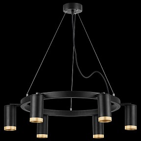 Подвесная люстра Lightstar Rullo черный арт. LR01637640