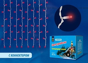 Сеть световая Uniel Занавес белый арт. ULD-C2030-240/TWK RED IP67