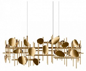 Подвесной светильник Loft it Escama золото арт. 10396/850R
