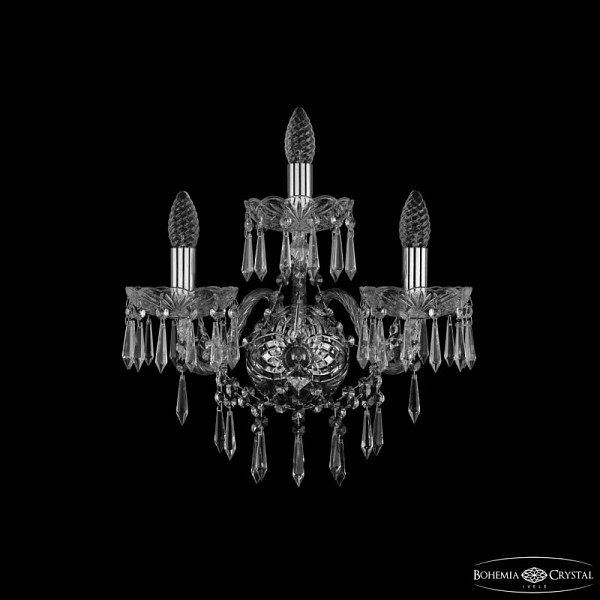 Бра Bohemia Ivele Crystal 1403 никель арт. 1403B/2+1/160/XL Ni
