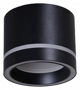 Накладной светильник Reluce 53003 черный арт. 53003-9.5-001LD GX53 BK